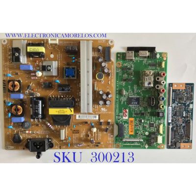 KIT DE TARJETAS PARA TV LG / MAIN EBT63092612 / EAX65614404 / EAX65614404(1.0) / FUENTE EAY63071904 / LGP3942-14PL1 / 63071904 / EAX65423701 / T-CON 5542T34C03 / 42T34-C01 / 55.42T34.C03 / PANEL LC420DUE (MG)(AQ) 42LB5600-UZ / 42LB5600-UZ.BUSDLJR